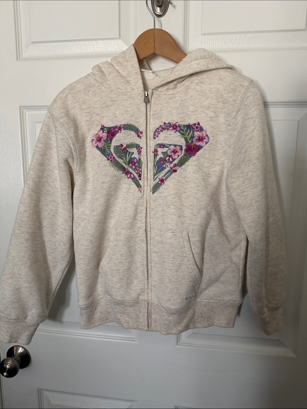 Roxy Sherpa-Lined zip hoodie 14-16